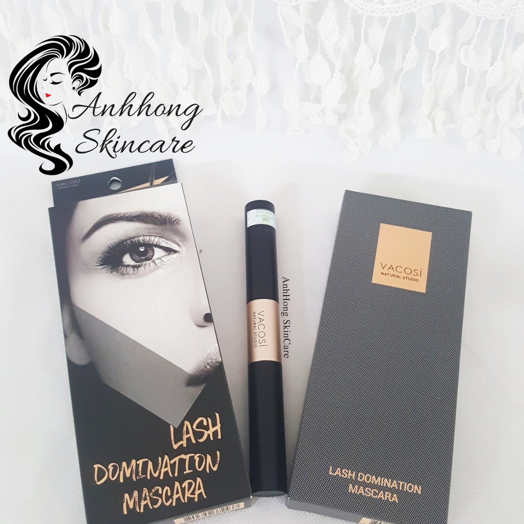 Mascara Không Lem Làm Cong Và Dài Mi Vacosi Lash Domination | BigBuy360 - bigbuy360.vn