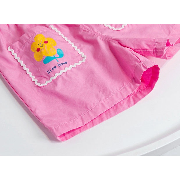 [Babycat] Hàng Có Sẵn Quần Short Nhỏ Phong Cách Hàn Quốc Nhật Bản Thời Trang Mùa Hè Dễ Phối Đồ In Hình Hoạt Hình Phong Cách Phương Tây Dành Cho Trẻ Em Mặc Ngoài Trời