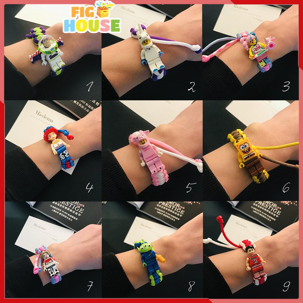 Vòng Tay Paracord Các Nhân Vật Siêu Cute - VTSP02 | BigBuy360 - bigbuy360.vn