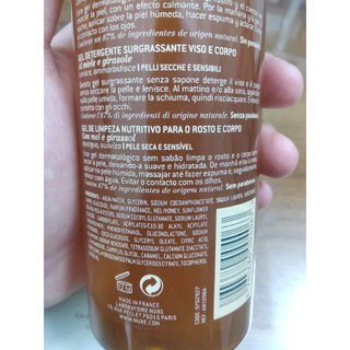 [KHUYÊN DÙNG] NUXE SỮA RỬA MẶT MẬT ONG VÒI 🇫🇷 400ML
