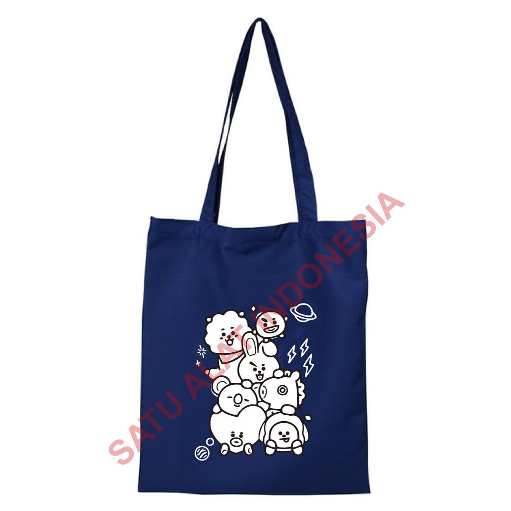 Túi Tote In Hình Bt21 Kpop 332