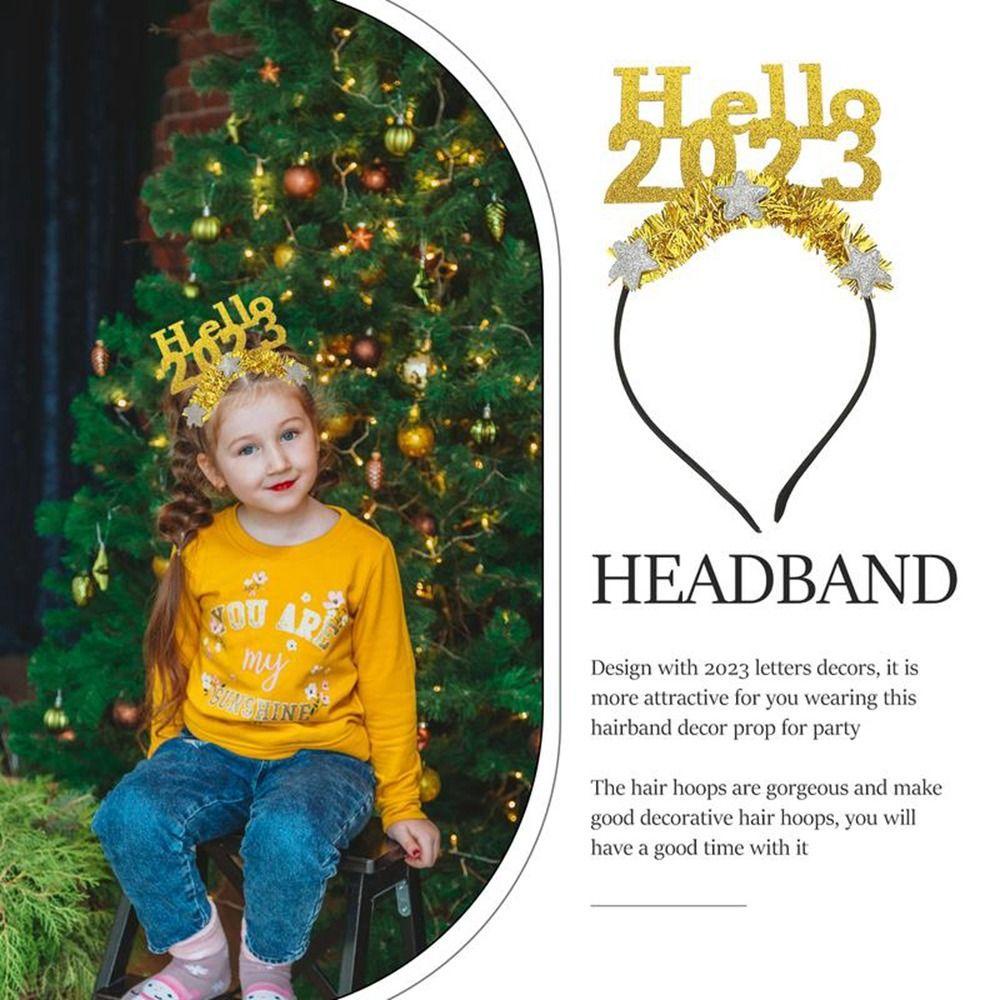 Băng Đô Cài Tóc Chúc Mừng Năm Mới 2023 Phong Cách Hàn Quốc