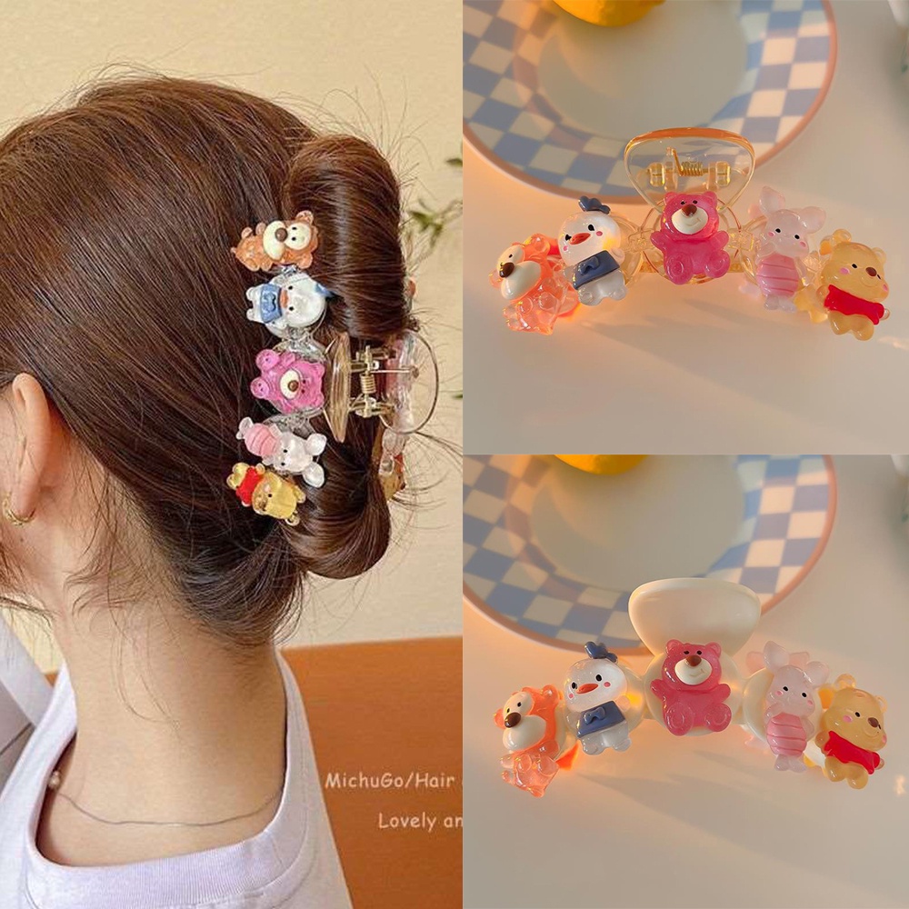 Kẹp Tóc Hình Cá Mập Hoạt Hình Đáng Yêu Dành Cho Nữ