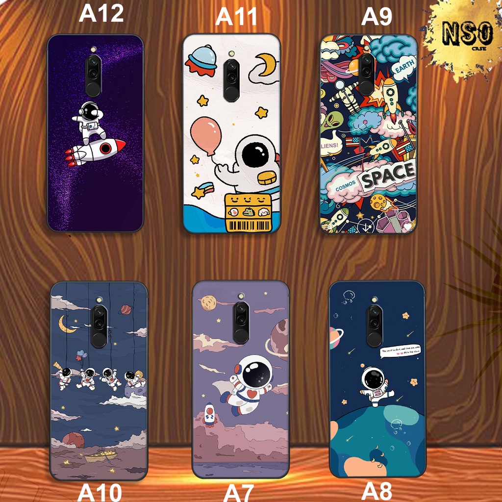 Ốp Lưng Xiaomi Redmi 8 In Hình Phi Hành Gia Chất