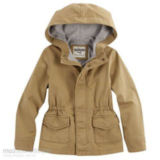 Áo khoác kaki 2 lớp bé gái 10 &12 tuổi hiệu OSHKOSH