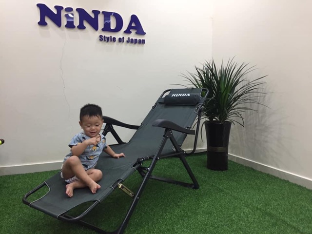 Ghế giường ngủ- Ghế xếp thư giãn- Ghế gấp gọn NiNDA G930