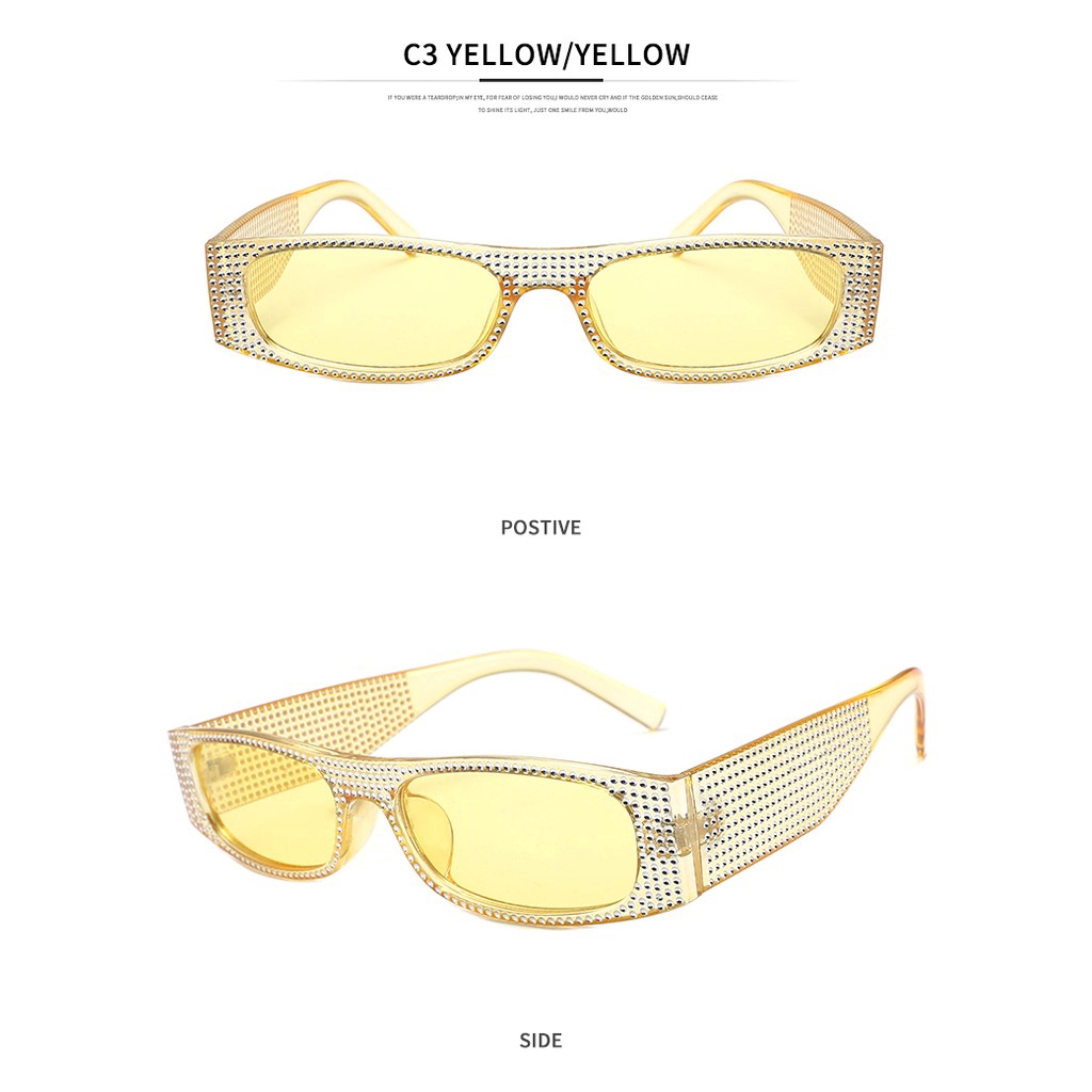 Kính mát chống tia UV400 phong cách vintage thời trang cho nữ Samjune