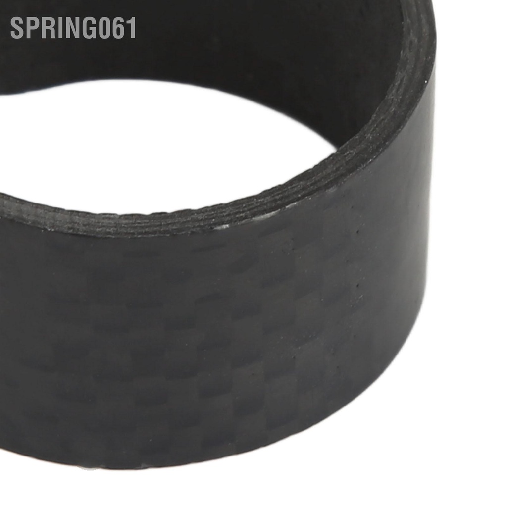 Spring061 Kẹp cột an toàn dành cho xe đạp dây buộc bằng sợi carbon leo núi Clip màu đen cắt CNC Cổ áo đường bộ