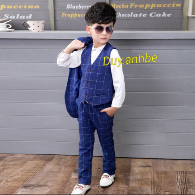Bộ vest cho bé trai