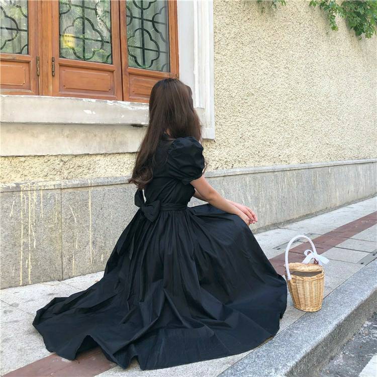 Đầm công chúa dài xòe quãng châu. Hàng có sẵn