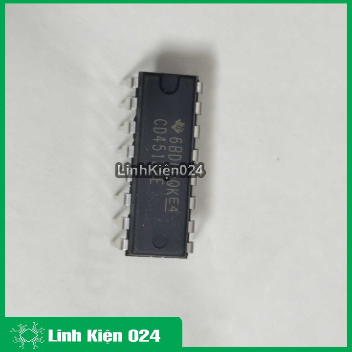 Chíp CD4518BE DIP16, CD4518BM SOP16