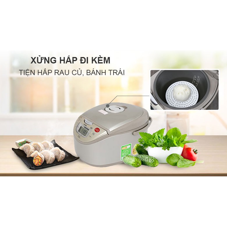 NỒI CƠM ĐIỆN CAO TẦN TOSHIBA RC-18RH(CG)VN 1.8L (BẢO HÀNH CHÍNH HÃNG 12 THÁNG) | BigBuy360 - bigbuy360.vn