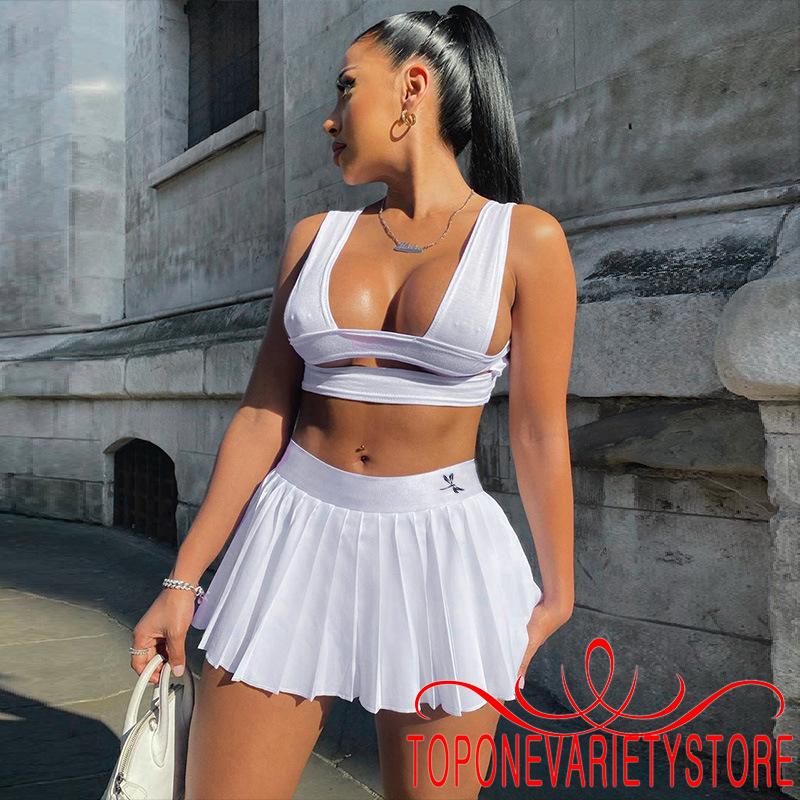 Chân Váy Nữ Lưng Cao In Hình Chuồn Chuồn Thời Trang | BigBuy360 - bigbuy360.vn