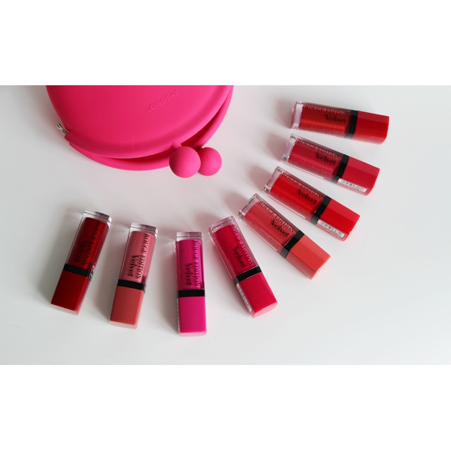 Son môi Bonjour rouge edition velvet số 04 ,05,06,07,08,09,10,14,16,17,18,19,20,23,24,25,26,31,32,34,35,36,37 | Thế Giới Skin Care