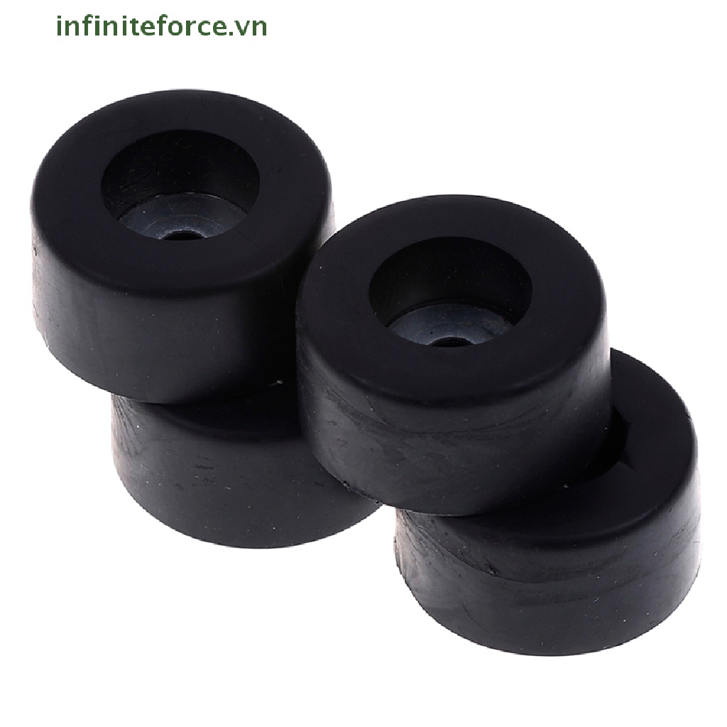 Set 4 Miếng Đệm Cao Su Chống Sốc Cho Loa Kích Thước 38mm x 19mm