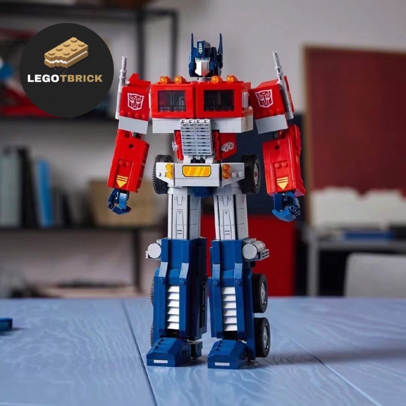 Đồ chơi lắp ráp mô hình Autobot biến hình Transfomer Optimus Prime Tbrick - nonlego