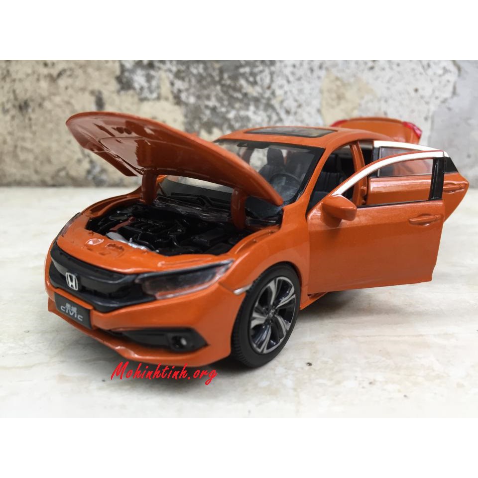 Mô hình xe Honda CIVIC RS 2019 - 1:32