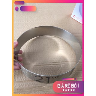 Khuôn Ring Tròn Breadleaf 21cm