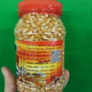 Ngô hạt nổ bỏng 450gr
