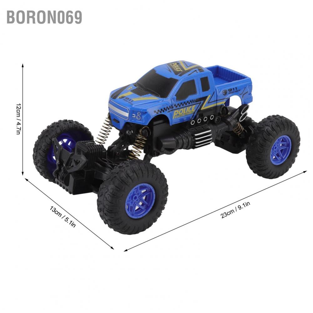 Xe điều khiển từ xa Chống va đập 1:18 Scale RC Crawler Electric Toy for Boys and Girls Blue Boron069