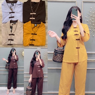 Đồ lam đi chùa cài nút xéo