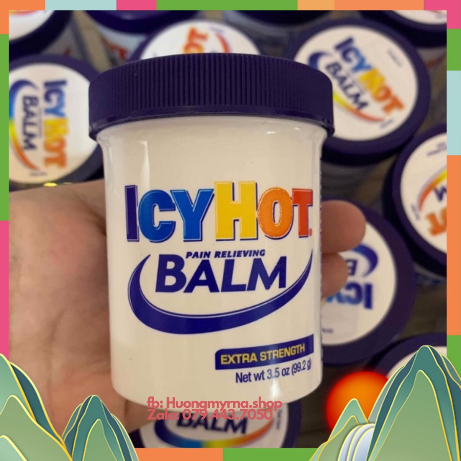 Icy Hot Balm Dầu cù là xoa bóp giảm đau nhức - Mỹ