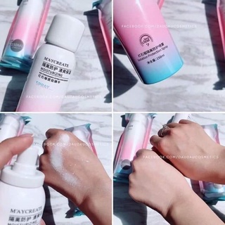 Xịt chống nắng makeup trắng da Maycreate