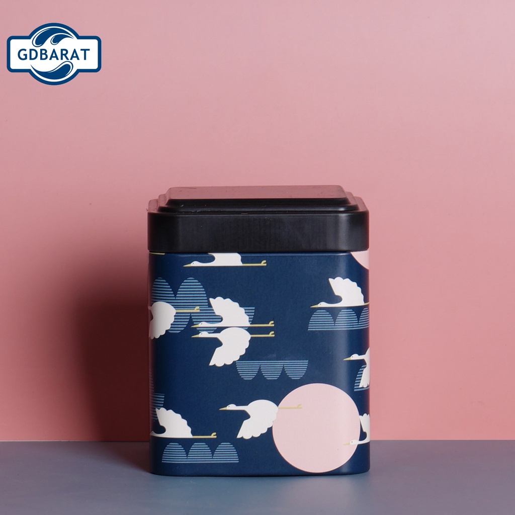 Hộp đựng trà 4 loại có nắp đậy kín tiện dụng