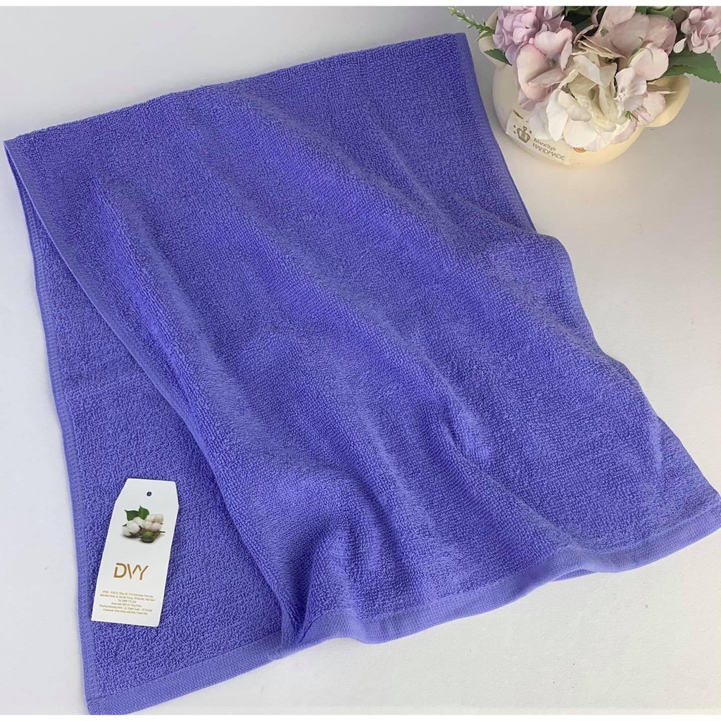 Khăn lau đầu cotton, khăn tắm cotton nhỏ 40x80cm, siêu thấm hút, không phai màu