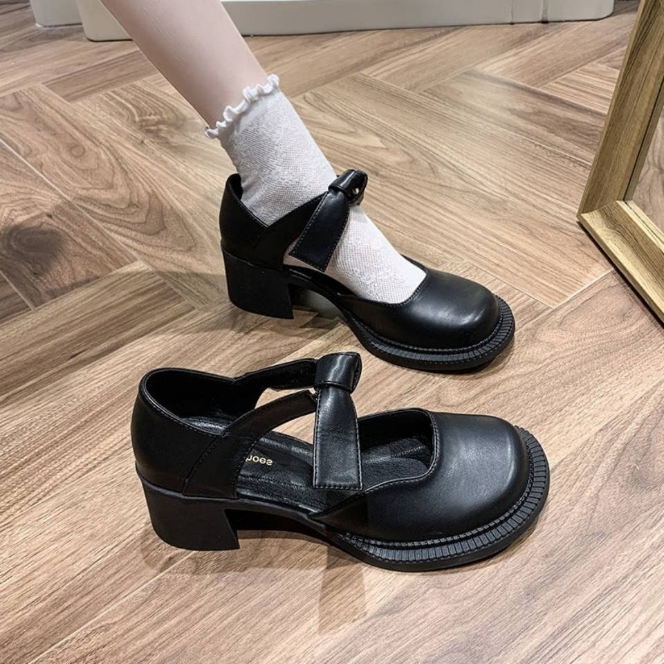 Giày cao gót Mary Jane Giày Cao Gót Thiết Kế Mới Cao Cấp Thời Trang Dành Cho Mùa Xuân Hè