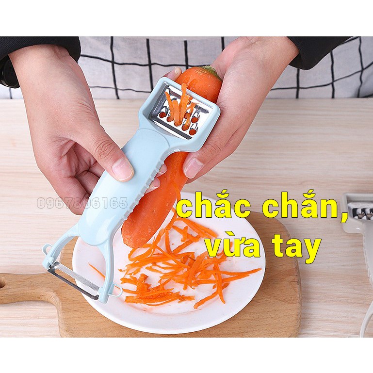 Nạo rau củ 2 đầu đa chức năng – Bào gọt rau cụ tiện lợi