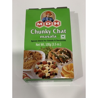 MDH Chunky Chat masala - Bột gia vị cho món salad/ món tráng miệng/ món phụ Ấn Độ 100g