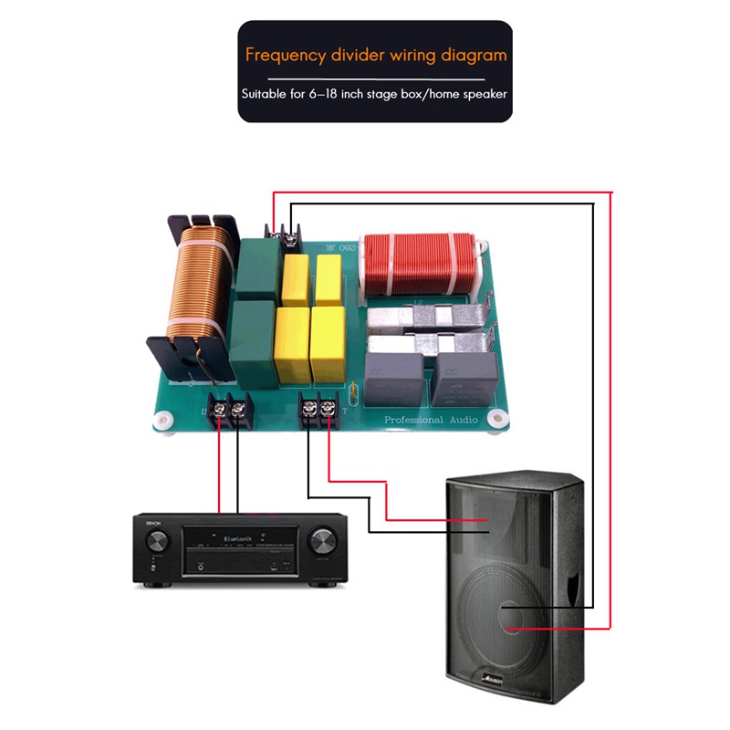 Loa Bass 800W Tweeter Woofer 2 Chiều 2800Hz PA-280 PA-280 Chuyên Dụng Cho Sân Khấu