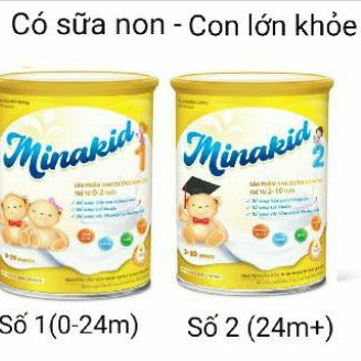 [Mã 267FMCGSALE giảm 8% đơn 500K] Sữa non Minakid 400g Choyumeal plus