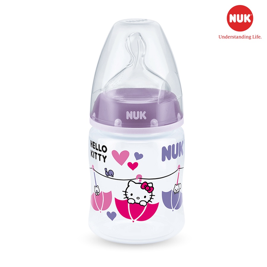 Bình Sữa NUK Premium Choice PP Hello Kitty