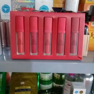 Sét son kem đỏ 5 cây