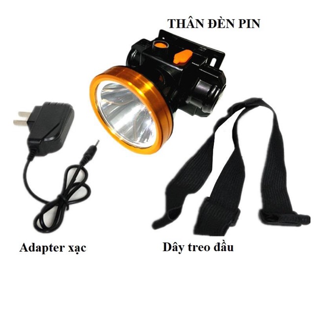 Đèn pin sạc đội đầu led Victory : A15 siêu sáng 35W