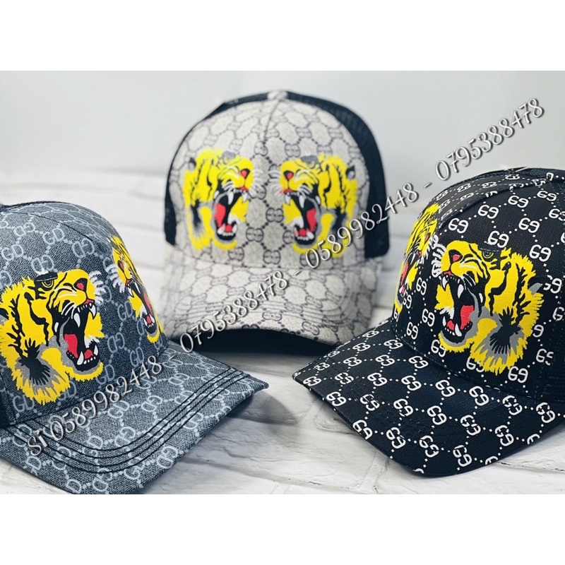Nón Kết Phối Lưới 2 Con Hổ 🐯 Phong Cách Ulzzang Cá Tính Thoáng Mát Thể Thao