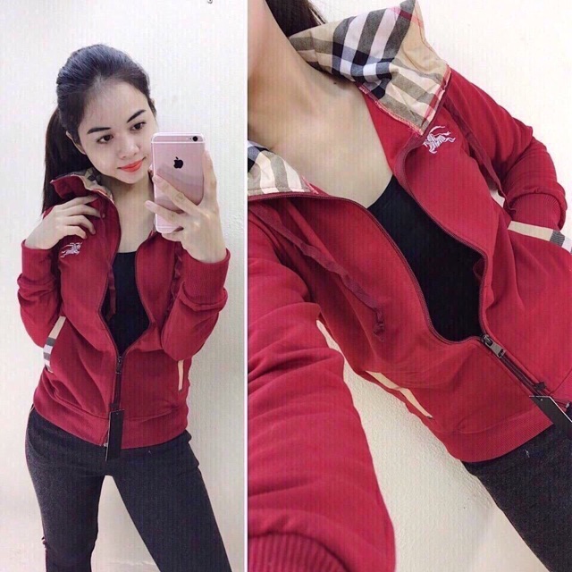 Ao khoac da cá bubery