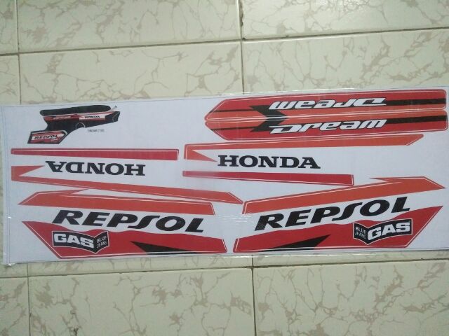 Bộ tem honda Dream repson