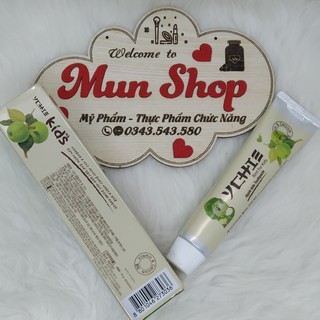 Kem đánh răng trẻ em YCHIE tuýp 75g