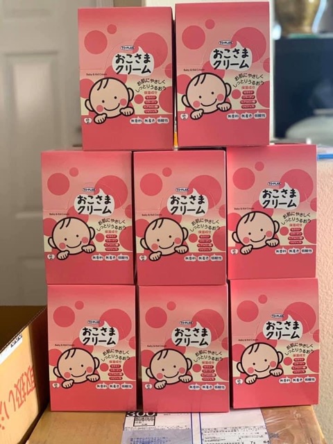 Kem dưỡng ẩm bôi nẻ Okosama hãng To-plan Nhật Bản cho trẻ em