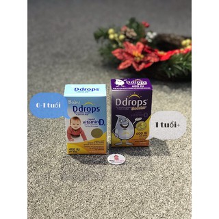 Vitamin D cho bé Baby Ddrops