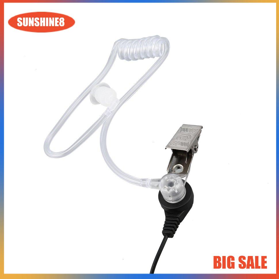 【SUN】Surveillance Security Spiral Acoustic Air Tube Earpiece for Mobile Phones