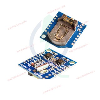 Module thời gian thực RTC nhỏ gọn I2C 24C32 bộ nhớ DS1307 clock [MS-143]