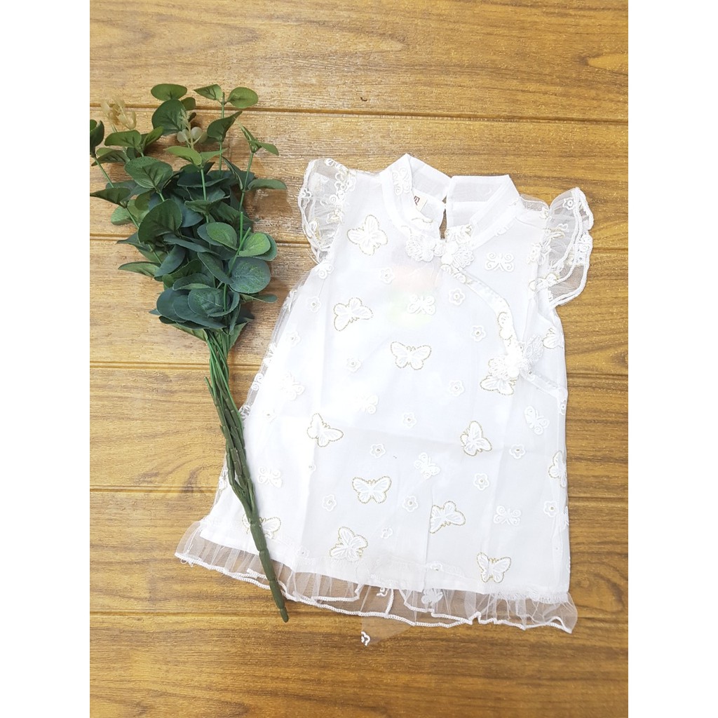 Đầm bé gái size nhí