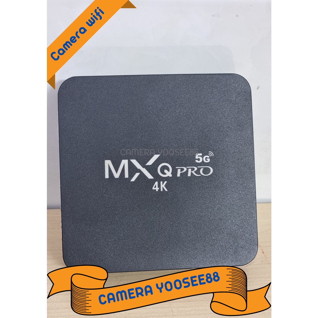 Hộp TV thông minh MXQ Pro 4k  5G WIFI Android 10.1 4G+64G (Bảo hành 6 tháng)