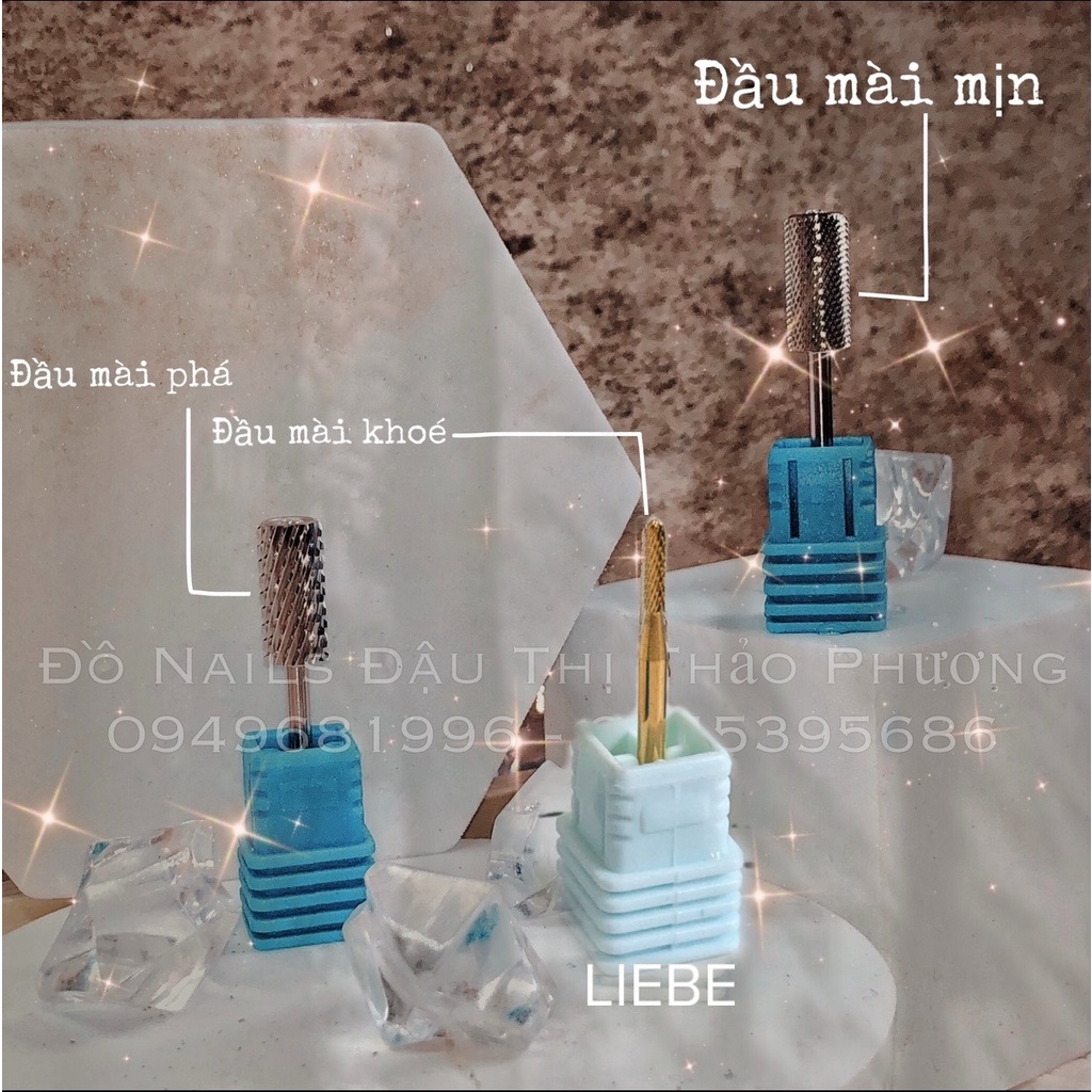 Bộ Đầu Mài ( Phá, Mịn, Da )