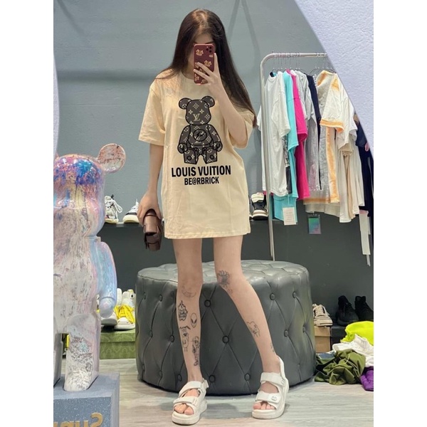 Áo phông gấu hót trend unisex (ảnh thật có video) | BigBuy360 - bigbuy360.vn