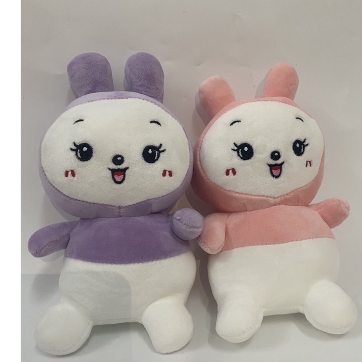 Gấu bông hình thỏ,dễ thương ,cute mềm mại&lt;kèm ảnh thật&gt;